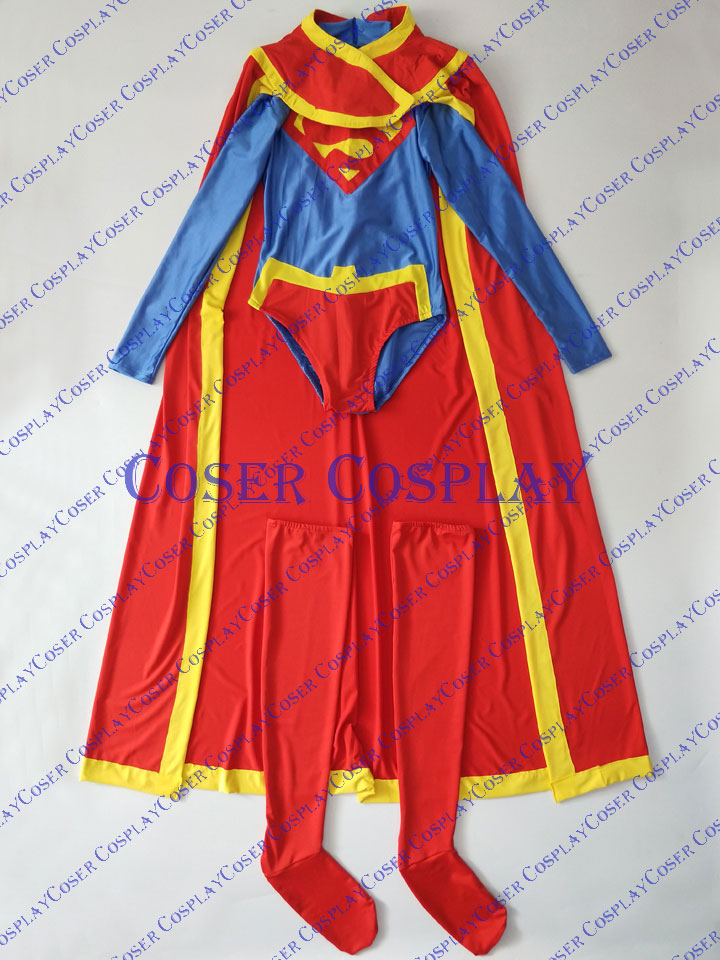 2019 Supergirl Cosplay Costume Halloween For Woman 0823